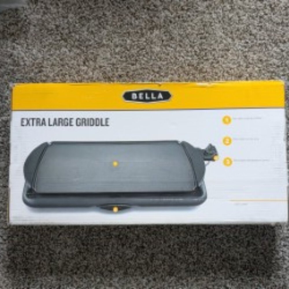 Bella Extra Large electrical Griddle - New in Box.